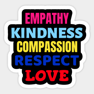 Empathy Plus by Kristalin Davis Sticker